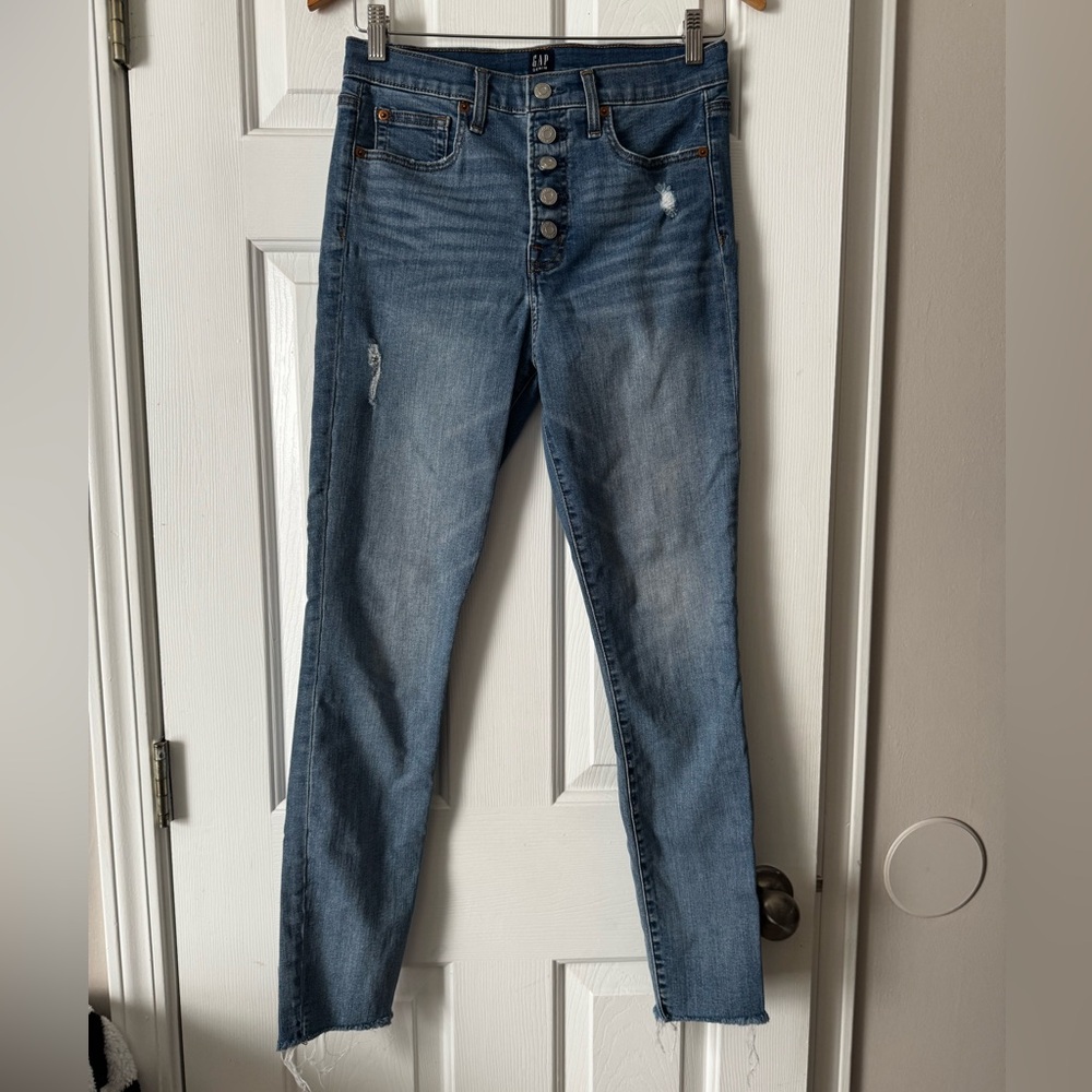GAP Women's Skinny Jeans - Blue